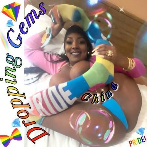 Chocolate China Pegger & Cum Latex Escort (Incalls Only) - 1