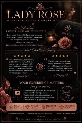 Lady Rose (40+) — Erotic Body Rubs (Outcalls Only) | Denver, CO - 1