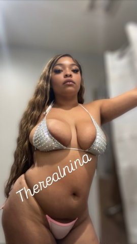 Nina “cum cleaner” — Latina 2-girl party play - 1