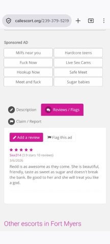 Fort Myers FL Red Queen Female Escort (Mature Only) — Specials This Morning - 1