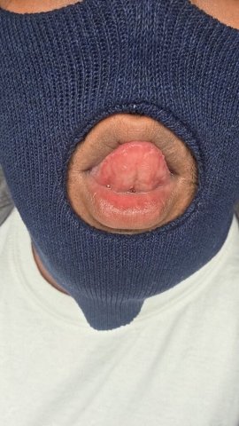 Catch me naked and masked up ready to drain your cock - 1