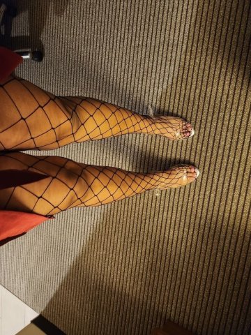 Feminine Exotic Dancer (lingerie fishnets & heels) — 21 - 1