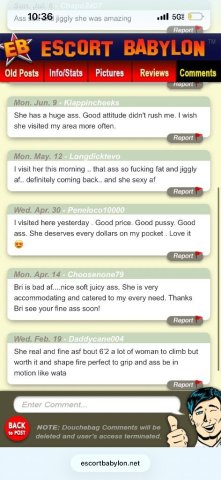 Memphis TN Incall Female Escort — Bri (No Bare Services) - 1