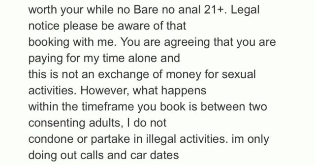 Female Escort in Eastern Connecticut — FaceTime or WhatsApp - 1