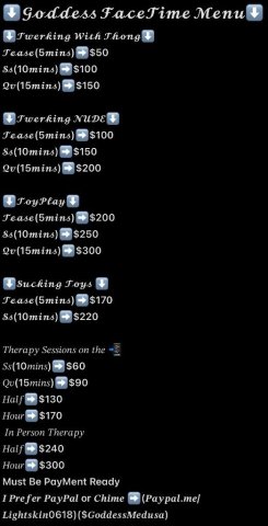 Richmond VA Escort — Anals 750 & Half Specials - 1