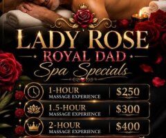 Lady Rose Royal Dad Spa — 2HR/4HR sessions in Fort Collins - Image 6