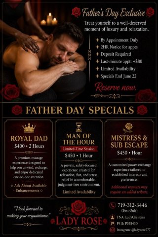 Longmont IC 2DAY🌹Avail 3-11PM🌹250HR Royal Dad SPC🌹Book Now🌹 - 33 - 1