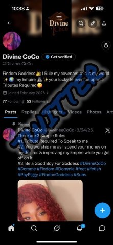 READ MY FULL AD‼ BDSM / FINDOM 😈 👑Divine CoCo | Thee Divine Goddess💎 READ MY FULL AD BEFORE CONTACTING ME ‼ - 28 - 1